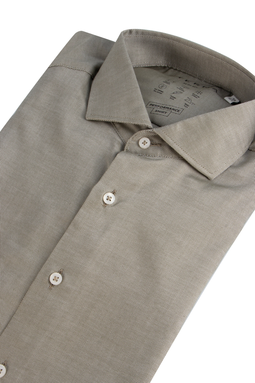 Eterna Slim Fit Shirt Olive