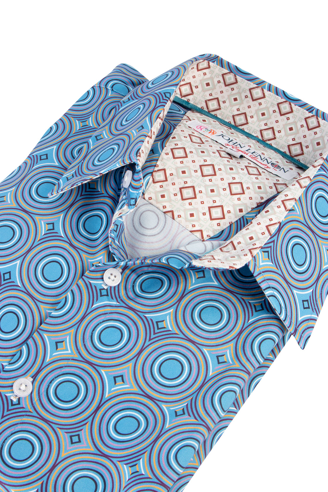 John Lennon Castleton Shirt Sapphire