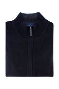 Routleys 1/4 Zip Wool/Cashmere Pullover Black