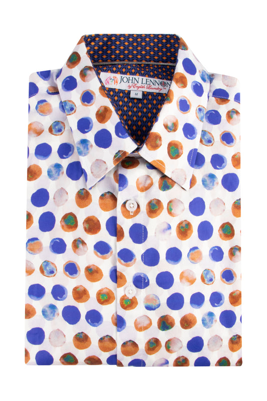 John Lennon Marple LS Shirt White