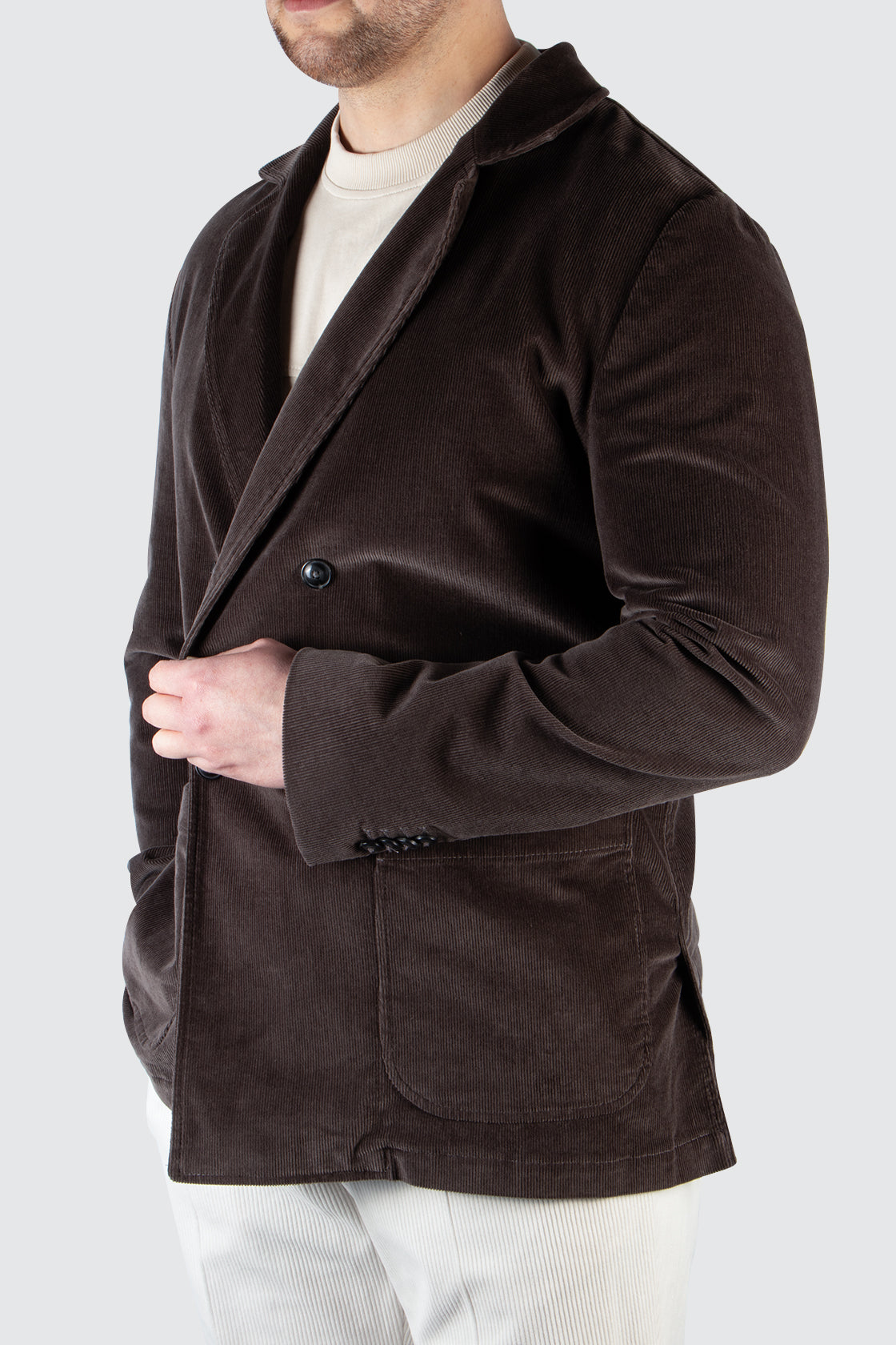 Eduard Dressler Sanja DB Sportscoat Putty