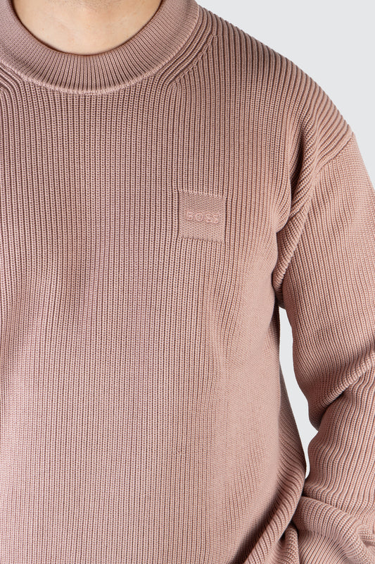 Hugo Boss Acircolo Knit Top Light Pastel Pink