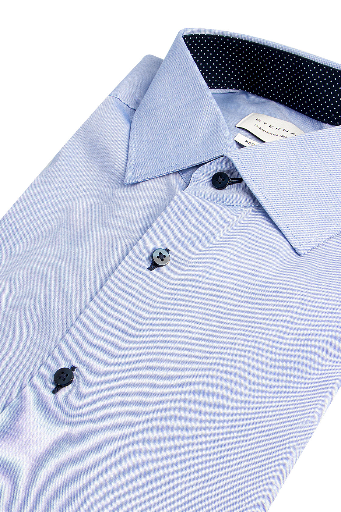 Eterna X13K Classic Kent Cover Shirt Blue