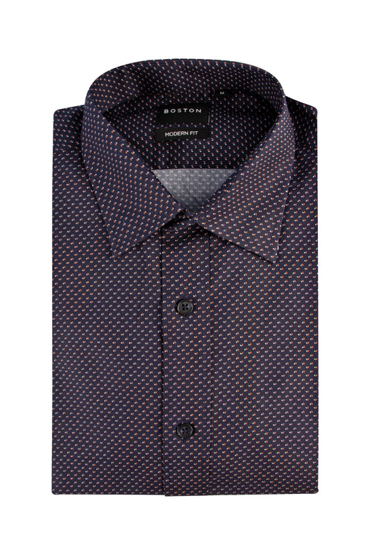 Boston Liberty Casual Shirt Navy