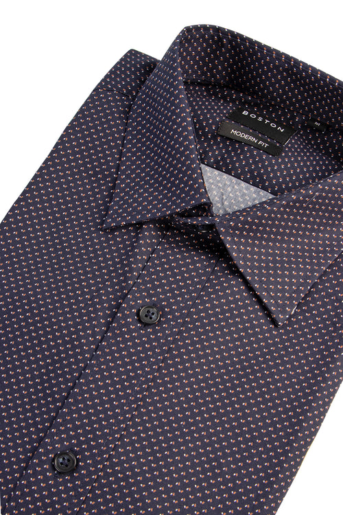 Boston Liberty Casual Shirt Navy