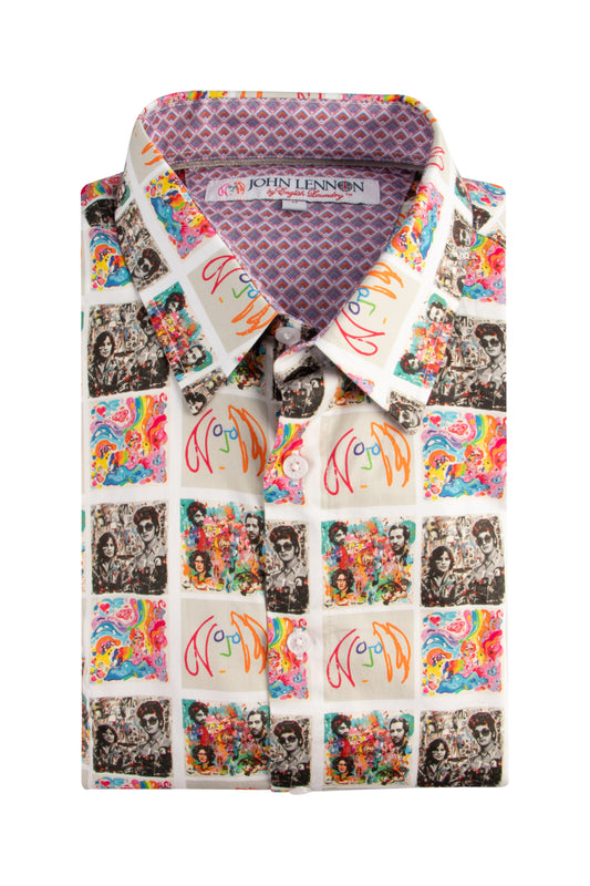 John Lennon Dewsbury LS Shirt Multi