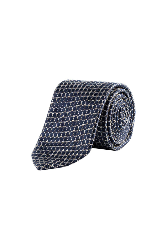 Cantini Tasso Silk Tie Navy