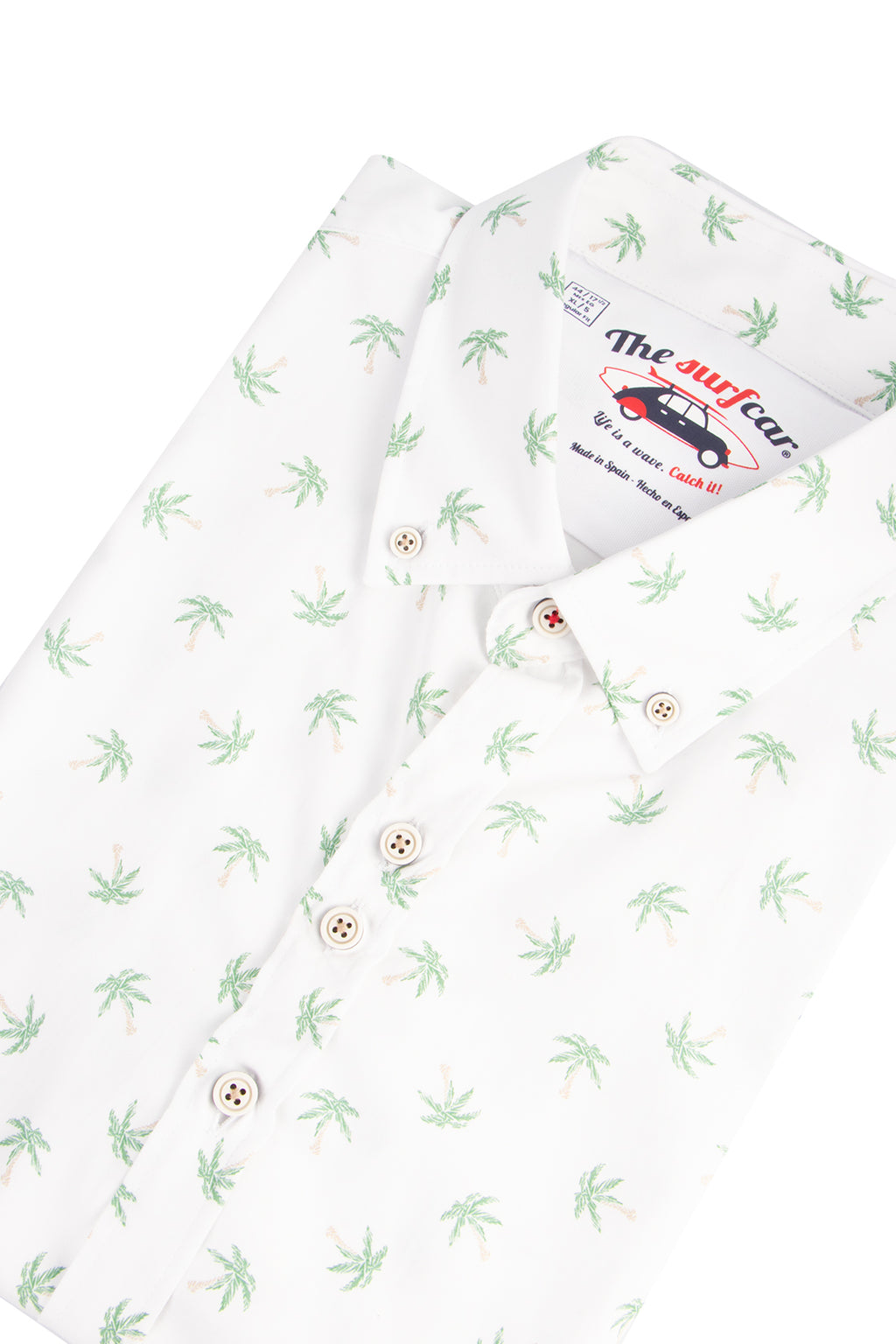 The Surf Car Palms SFaro SS Shirt Green