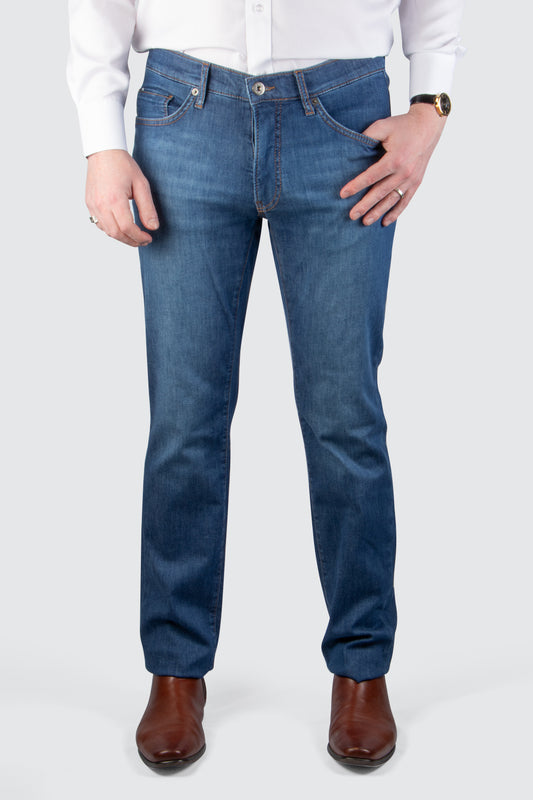 Brax Chuck Jean 32L Reg Blue Used