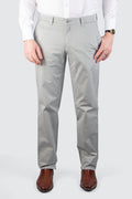Brax Fabio Cotton Trouser 34L Platin
