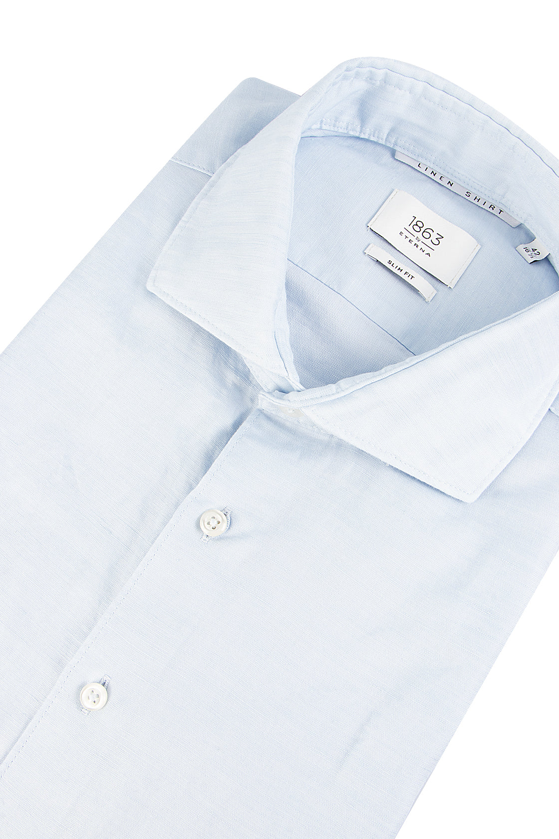 Eterna FS82 Slim Business Shirt Lt Blue