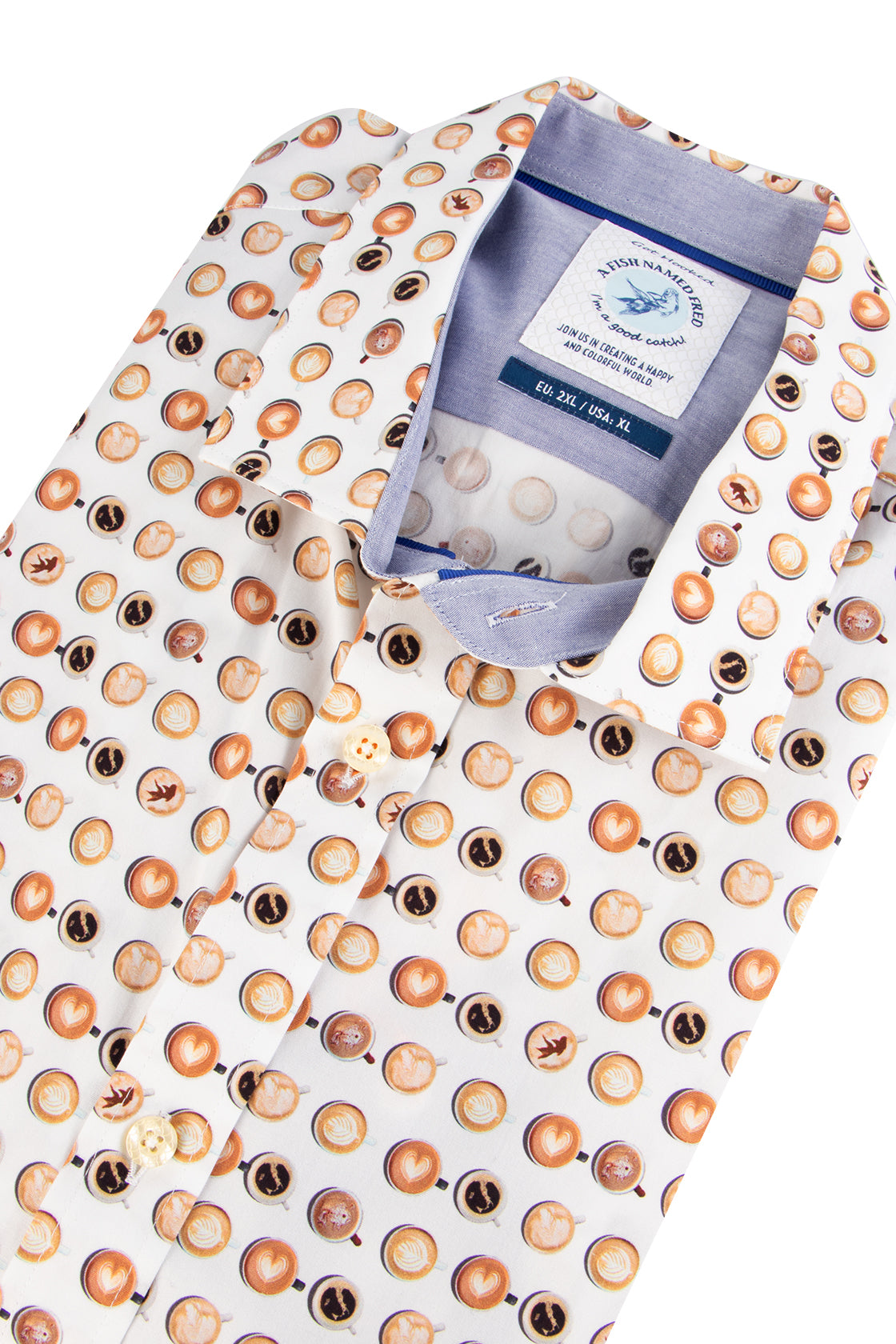 A Fish Named Fred Shirt Cappucchino