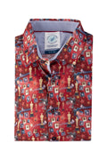 A Fish Named Fred Oscar Shirt Red