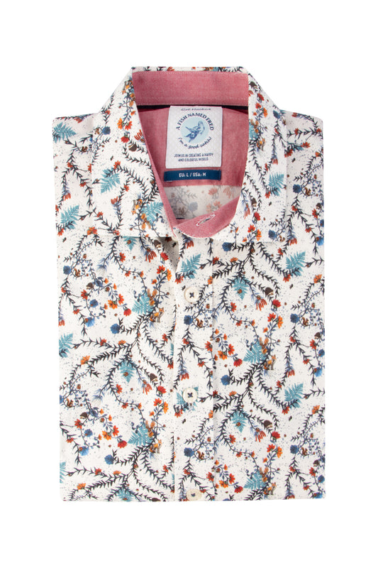 A Fish Named Fred Forest Animals Shirt Blue Multi