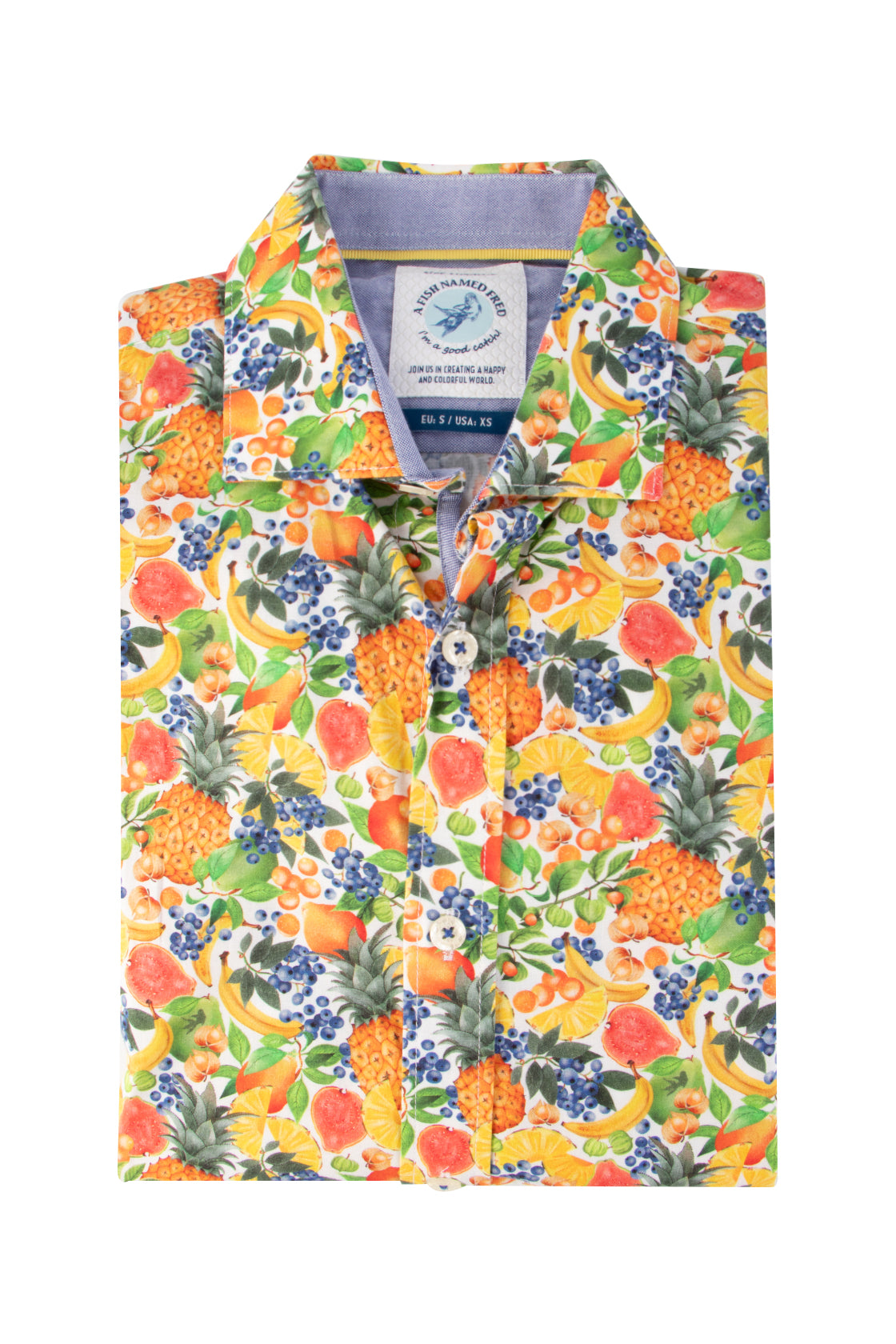 A Fish Named Fred Fruit Casual Shirt Multi