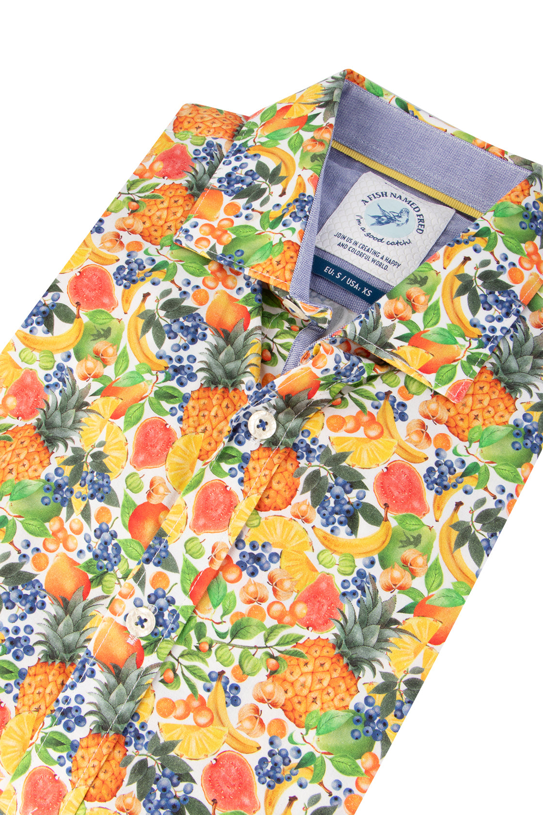 A Fish Named Fred Fruit Casual Shirt Multi