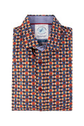 A Fish Named Fred Ski Glasses Shirt Navy