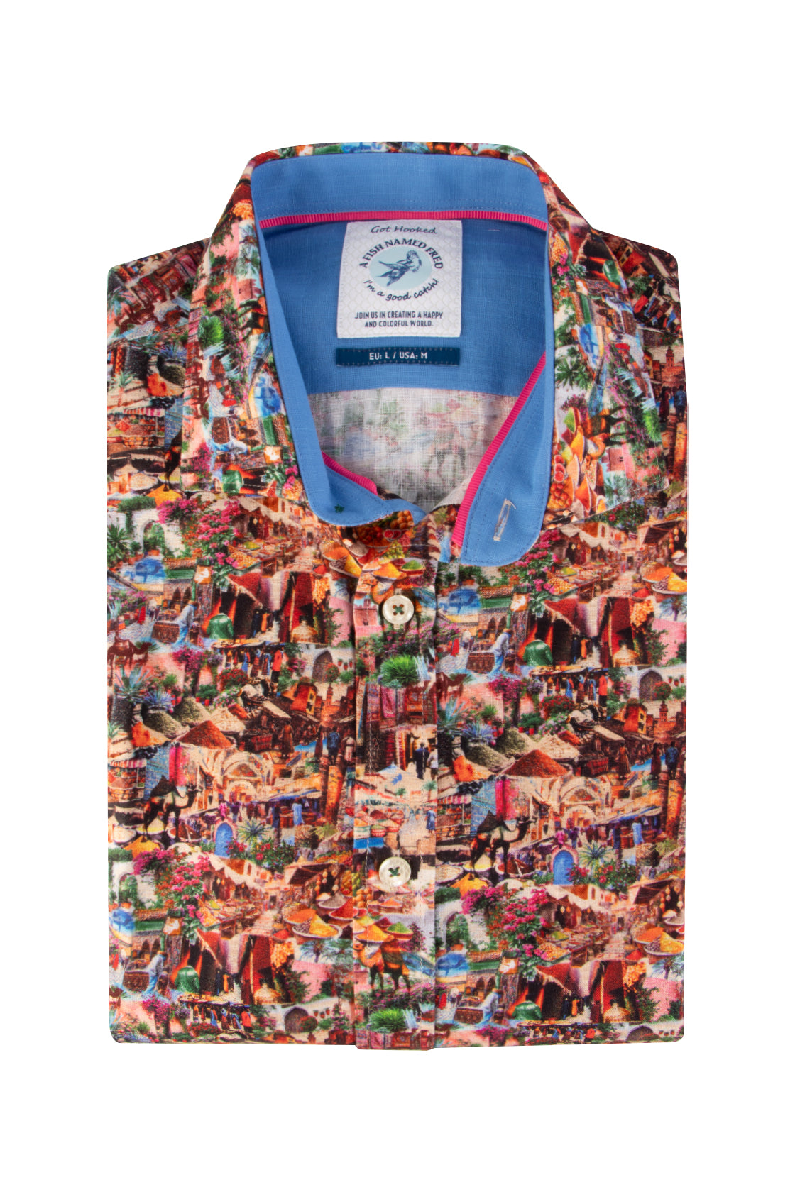 A Fish Named Fred LS Casual Shirt Spice Market