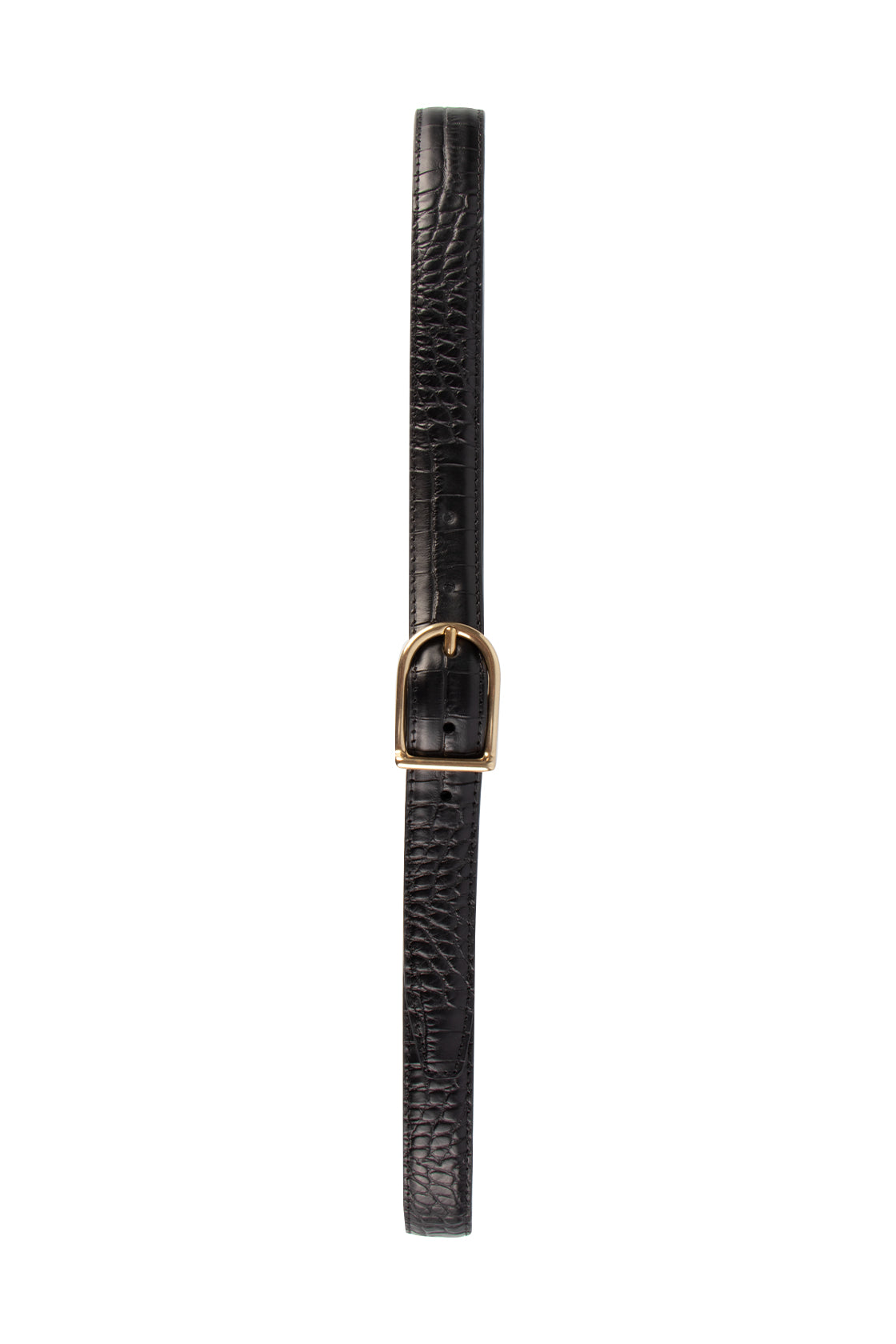 Anderson's Slim Leather Belt PL24 Black