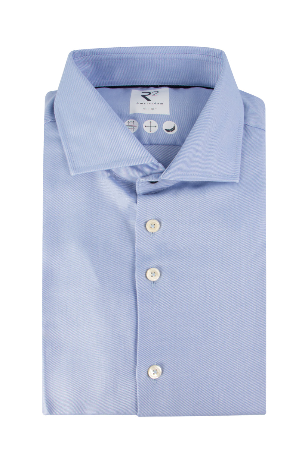 R2 Amsterdam Widespread Twill Shirt Light Blue
