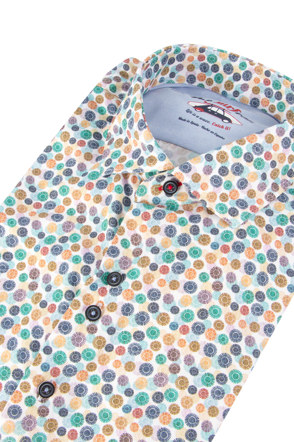 The Surf Car Circle Pattern Shirt Multi