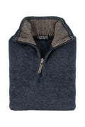 Noble Wilde Mt Tasman II 1/4 Zip  Sweater Neptune/Pumice