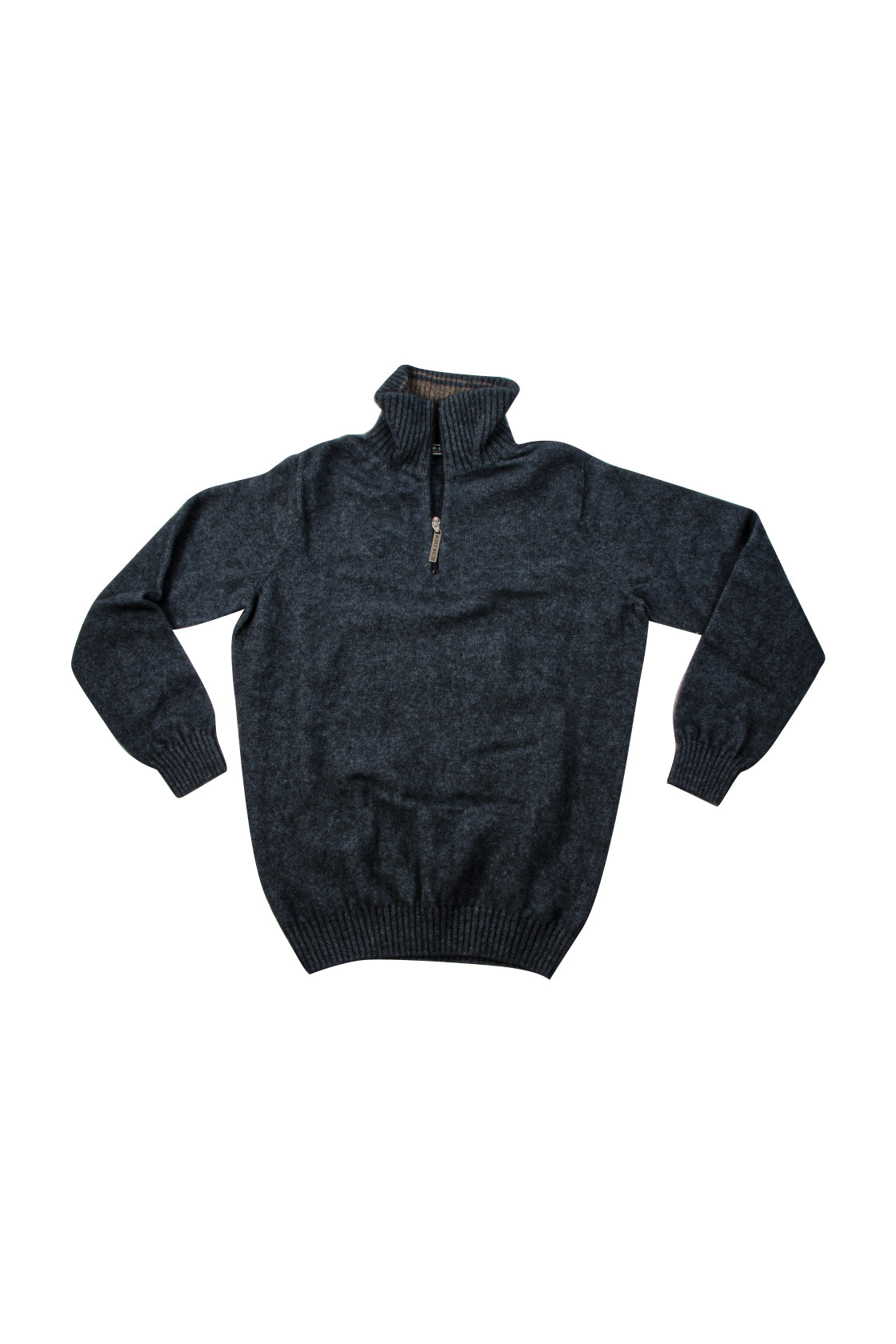 Noble Wilde Mt Tasman II 1/4 Zip  Sweater Neptune/Pumice