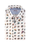 The Surf Car SLisbo Digital Print LS Shirt Pirates