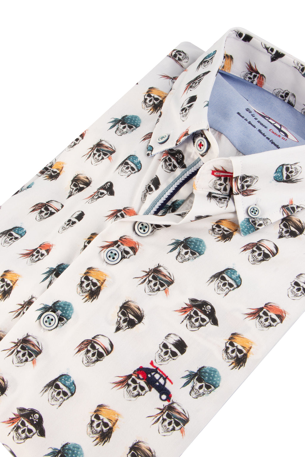 The Surf Car SLisbo Digital Print LS Shirt Pirates
