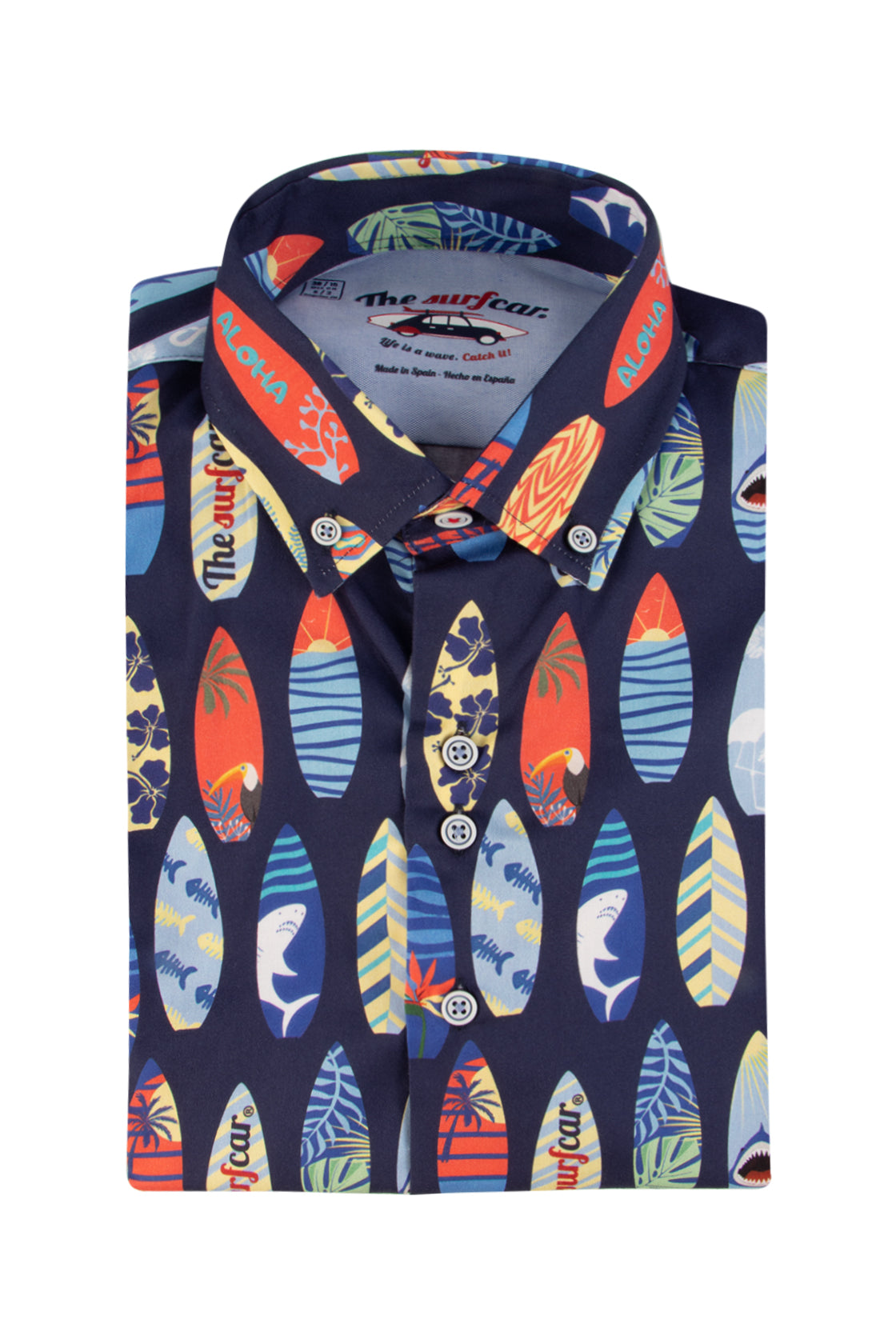 The Surf Car SFaro Digital Print SS Shirt Surfboards