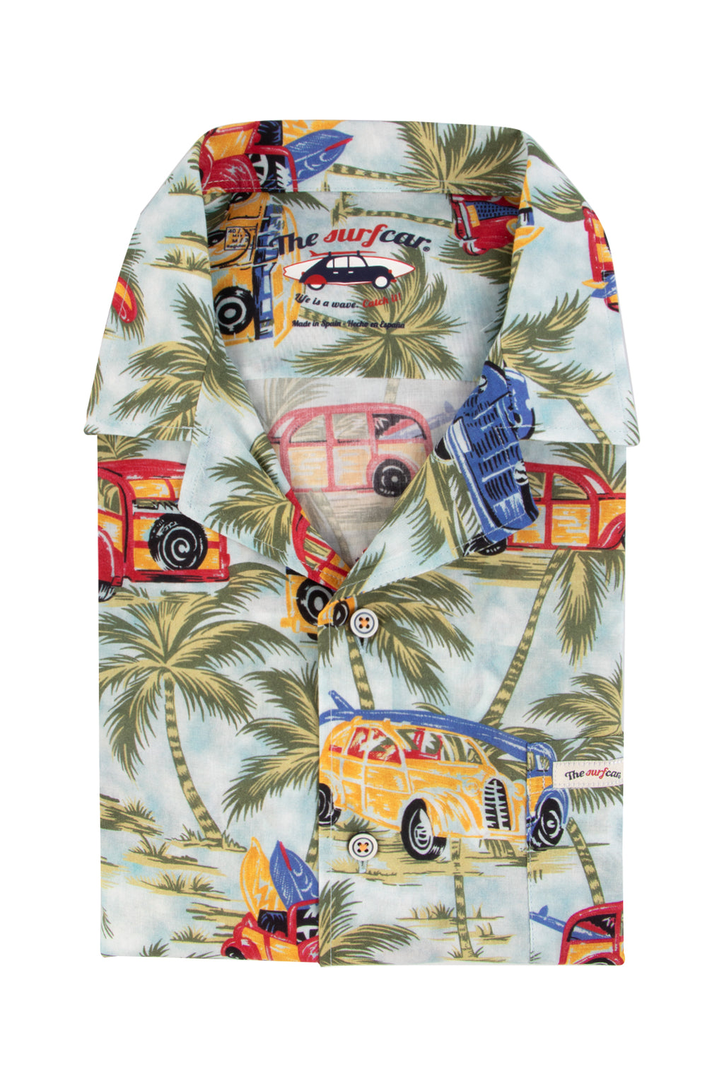 The Surf Car SBowl Digital Print SS Shirt Beach Cars
