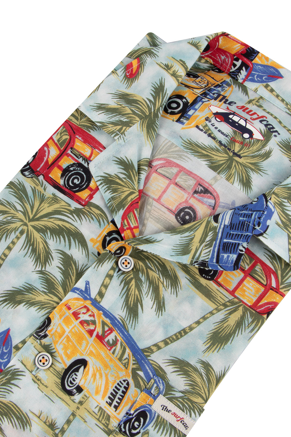 The Surf Car SBowl Digital Print SS Shirt Beach Cars