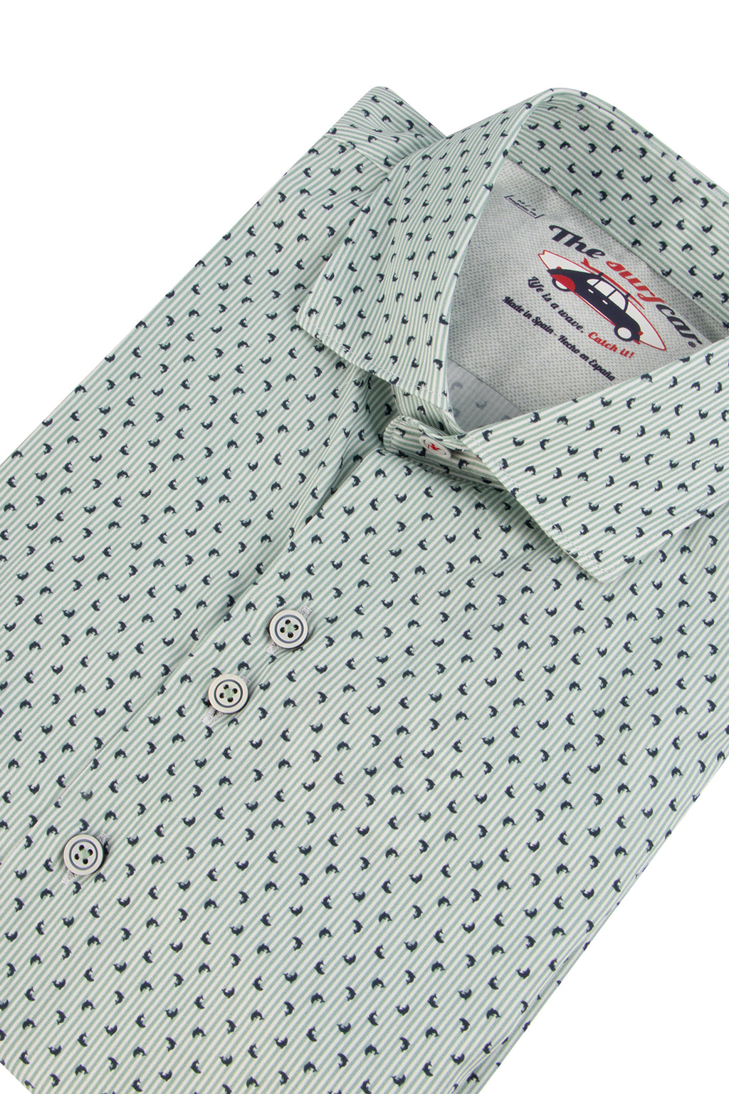 The Surf Car SPorto Digital Print LS Shirt Dolphin