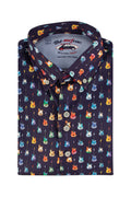 The Surf Car SLisbo Digital Print LS Shirt Guitars