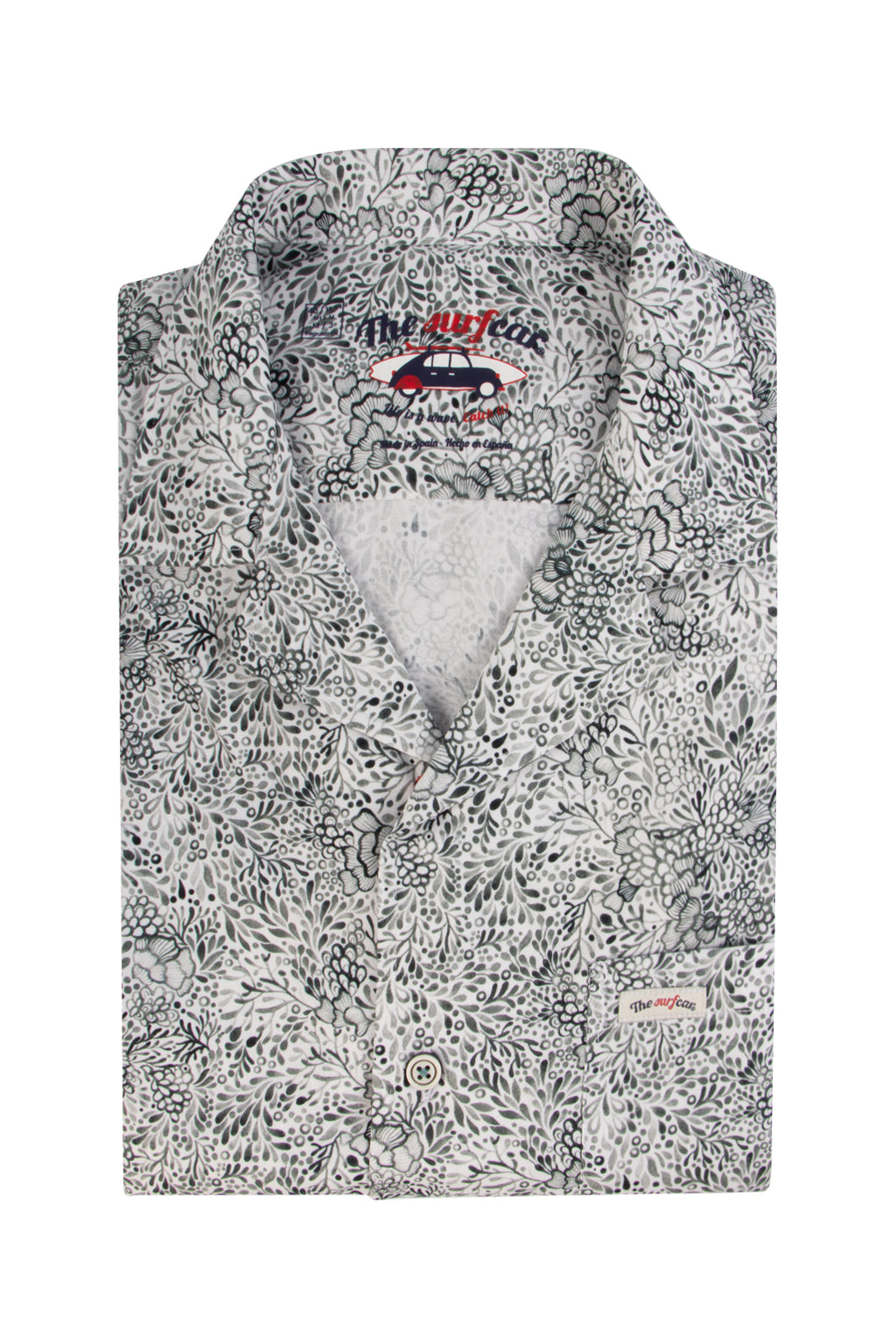 The Surf Car SBowl Digital Print SS Shirt Floral Prints