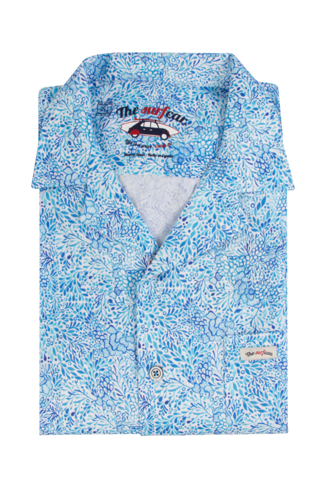 The Surf Car SBowl Digital Print SS Shirt Floral Prints
