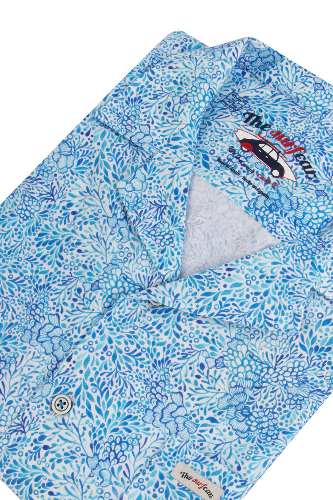 The Surf Car SBowl Digital Print SS Shirt Floral Prints