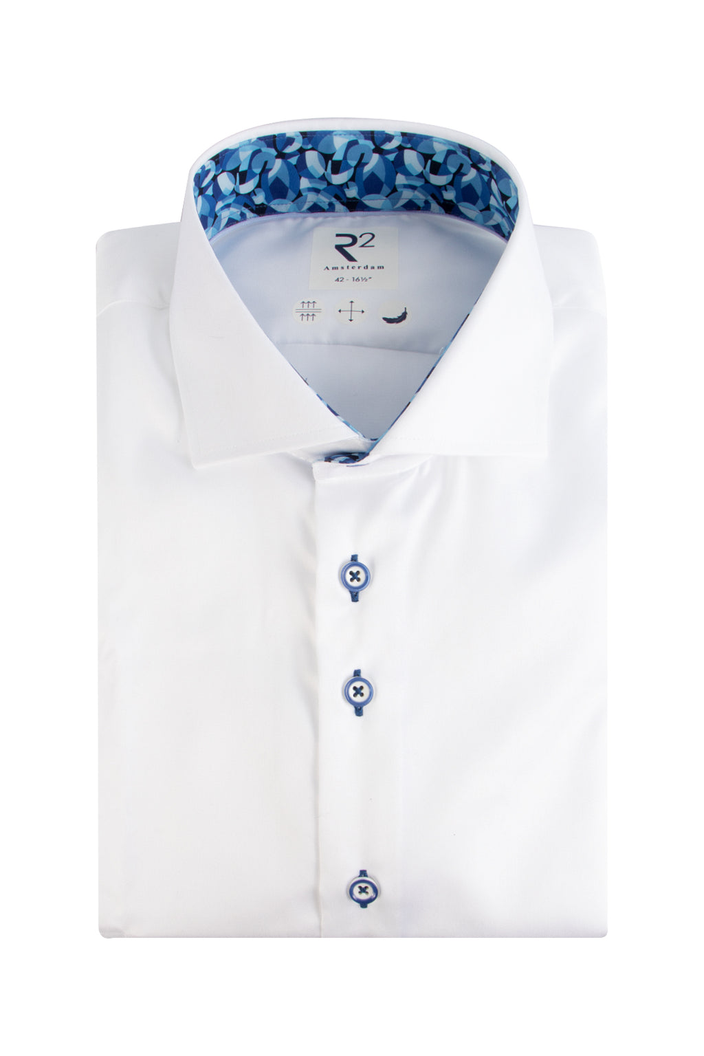 R2 Amsterdam Cotton LS Shirt White