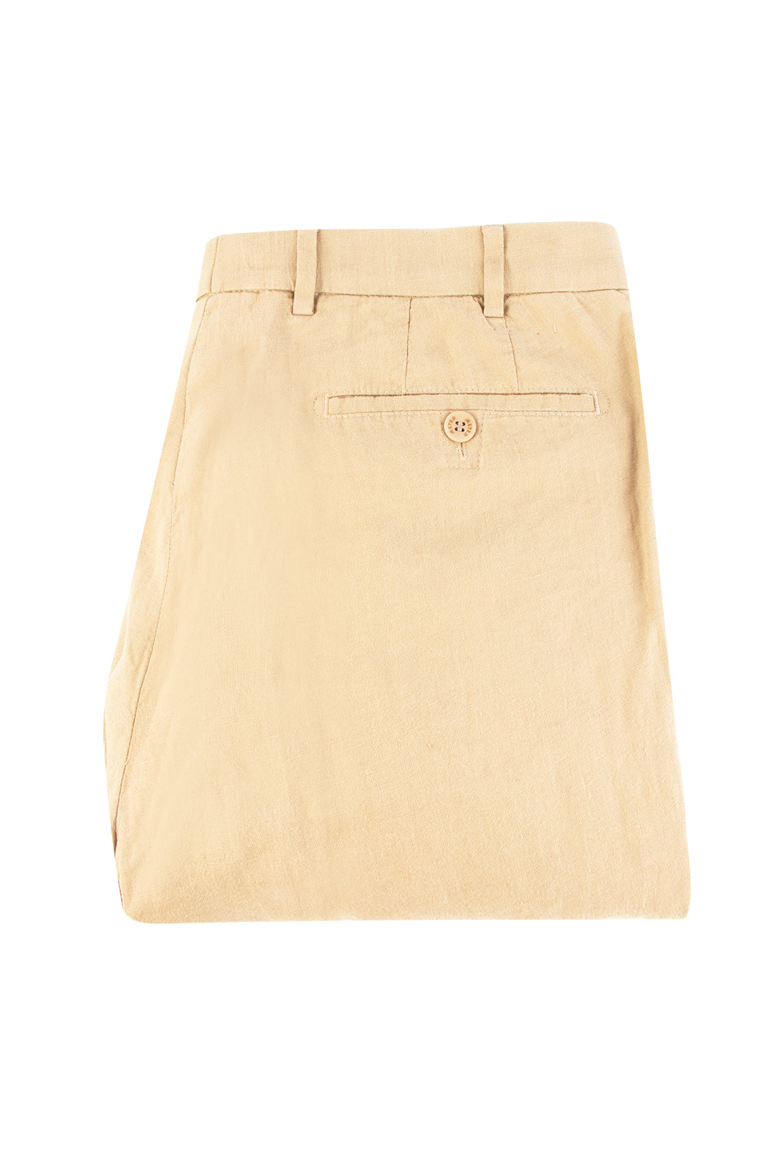 Meyer Roma Linen Sports Trousers 32L Brown