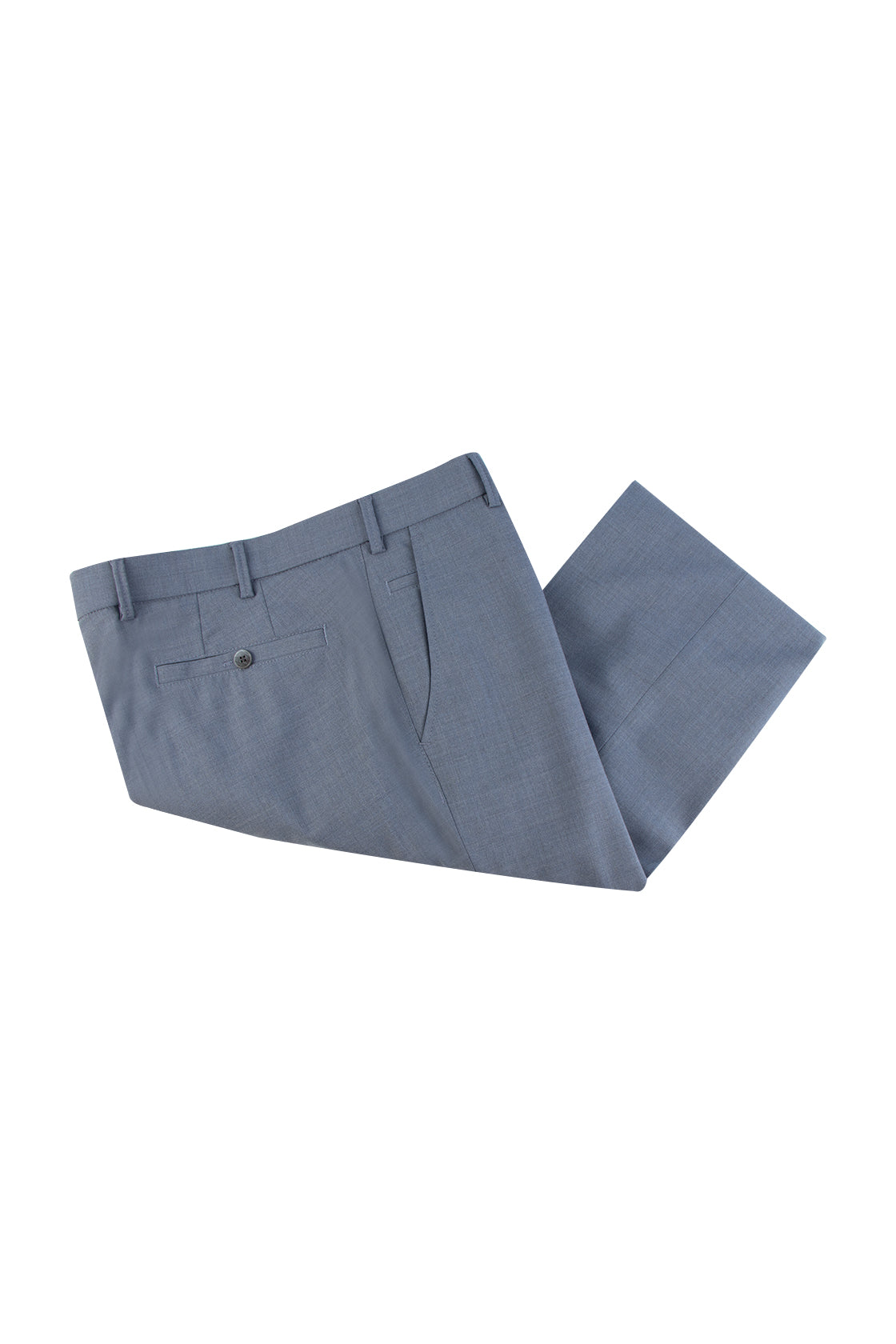 Meyer Roma Wool/Mix Business Trouser 32L Light Blue