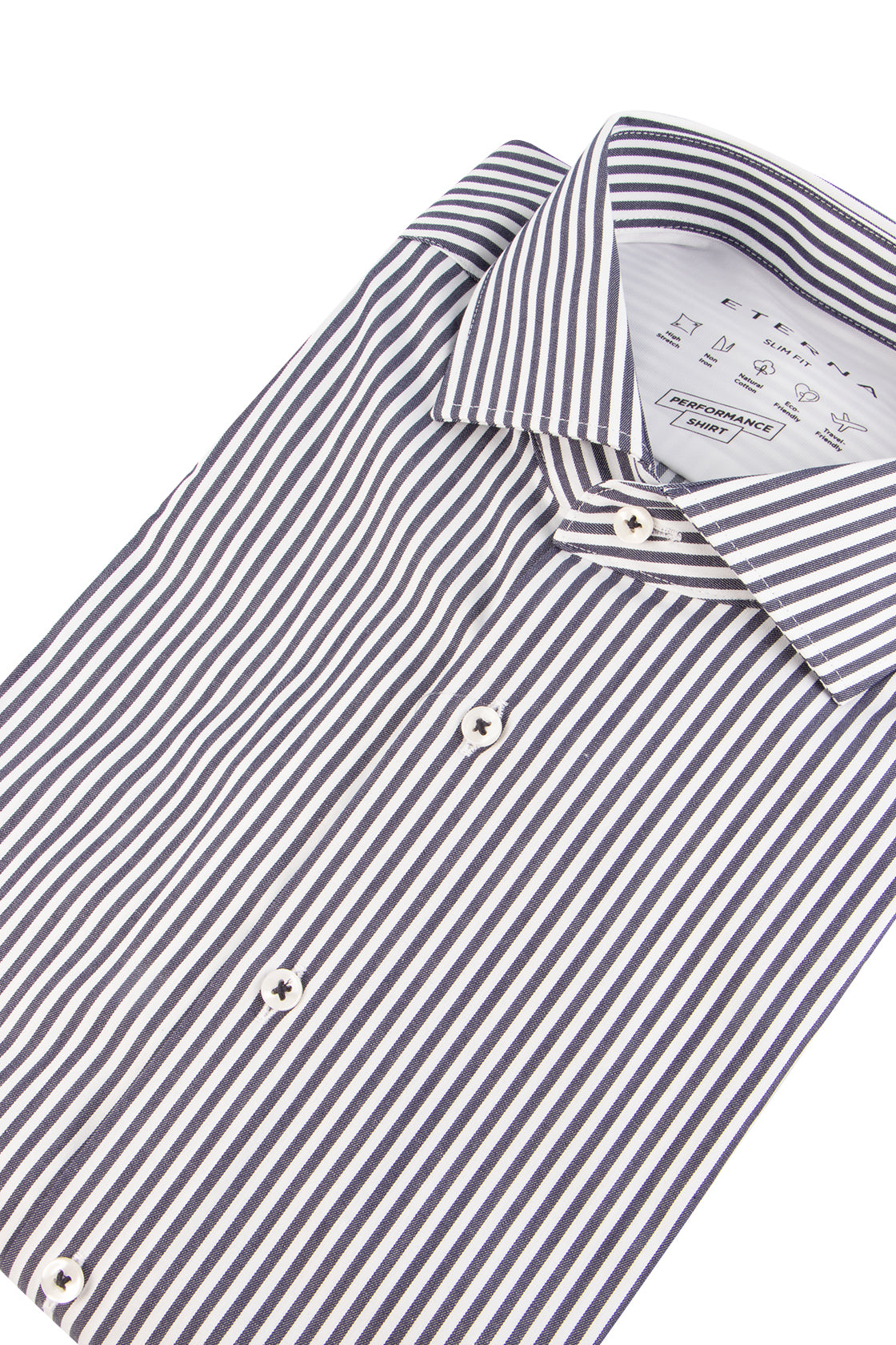Eterna F182 Slim Fit Business Shirt Navy