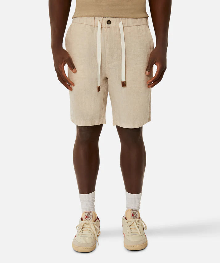 Industrie The Baller Linen Short Wheat