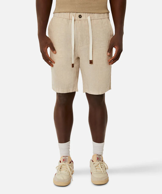 Industrie The Baller Linen Short Wheat