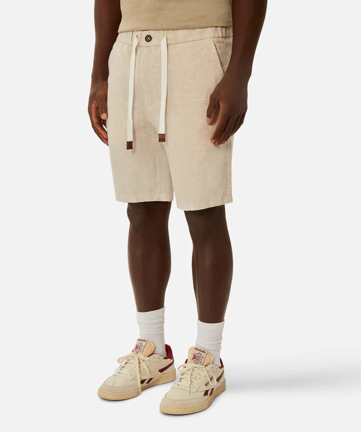 Industrie The Baller Linen Short Wheat