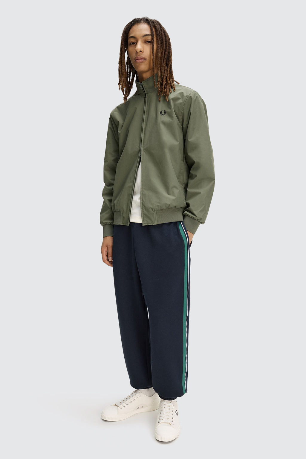 Fred Perry Brenthham Jacket Laurel Wreath Green