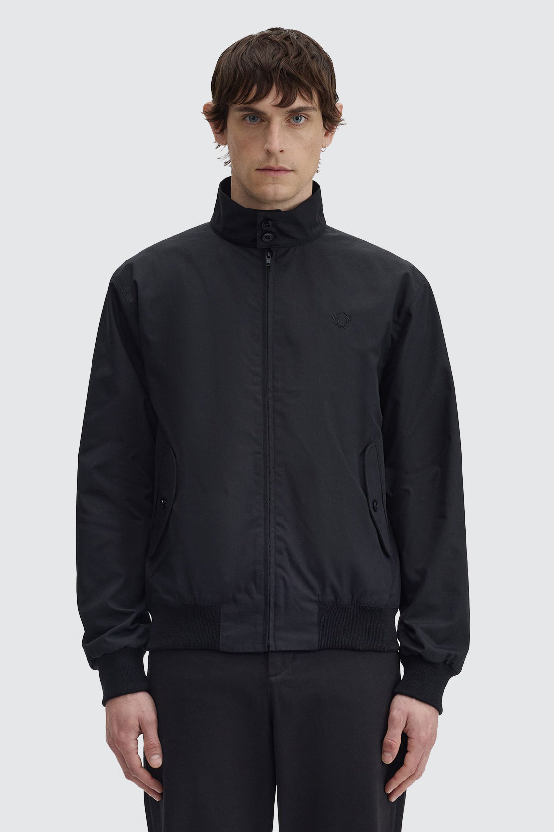 Fred Perry Harrington Jacket Black