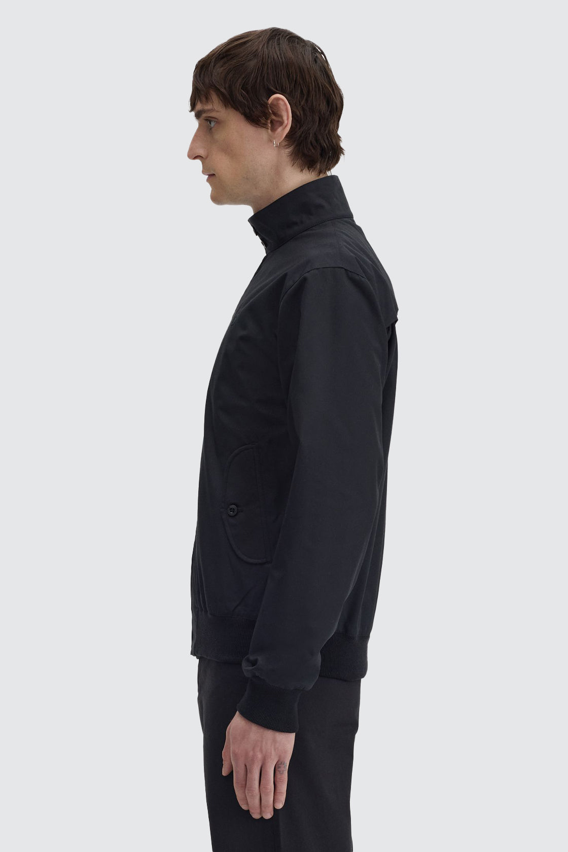 Fred Perry Harrington Jacket Black