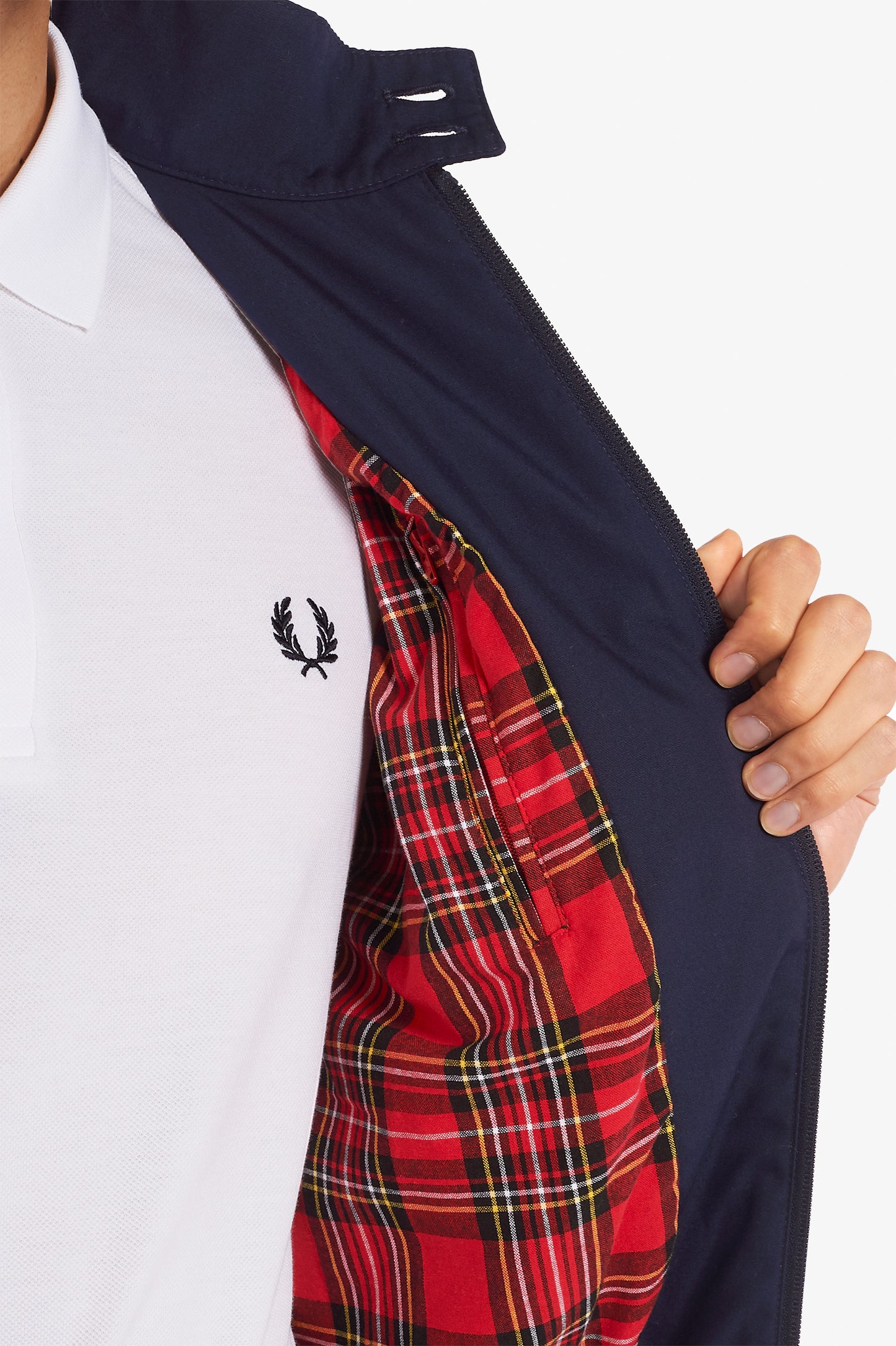 Fred Perry Harrington Jacket Navy