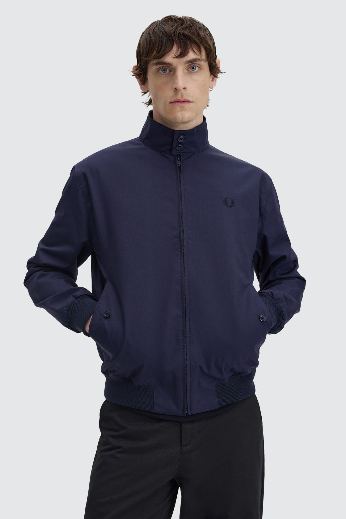 Fred Perry Harrington Jacket Navy