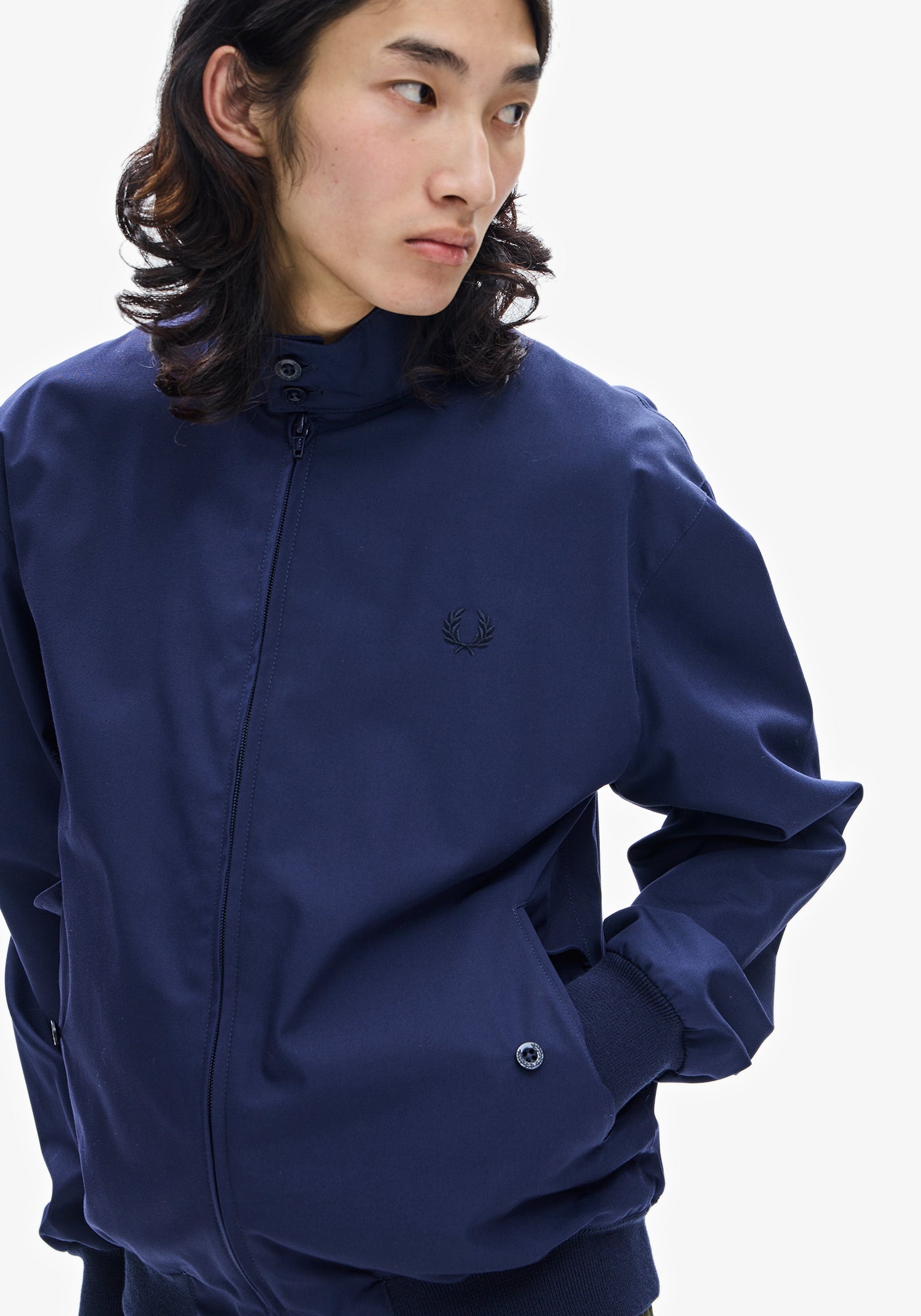 Fred Perry Harrington Jacket Navy